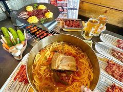 -河坝烧烤串城(金达莱店)