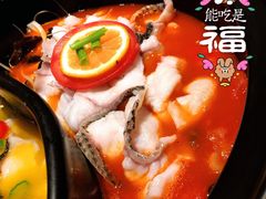 番茄味砂锅鱼-辣些鱼·眉山老坛大骨酸菜鱼(南方商城店)