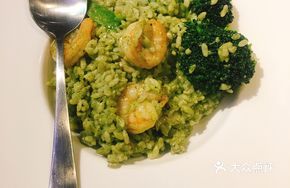 Shrimp Basil Risotto