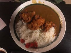 炸鸡块咖喱饭-日本料理神拉面