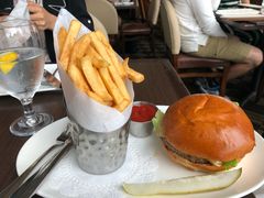 beef&nbsp;hamburger-Top of the Hub