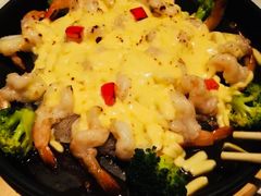 堂烹蒜蓉芝士虾-雀蓝川菜(奥体广场店)