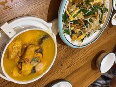 -东来菜馆•手抓海鲜家常菜•海鲜锅贴(鸽子窝店)