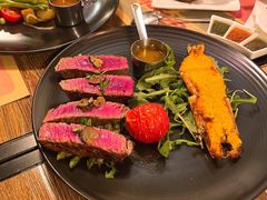 菲力牛排及香煎泰虾-安妮意大利餐厅(国贸店)