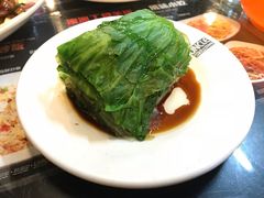 豆豉鲮鱼炒油麦菜-食大利香港茶餐厅(南亚风情第一城店)