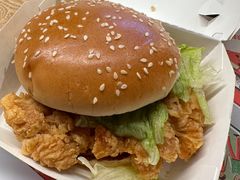 香辣鸡腿堡-肯德基(京广桥店)