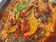 -探鱼·鲜青椒爽麻烤鱼(银泰城店)