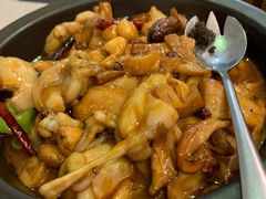 黑松露牛肝菌焖牛蛙-云海肴·汽锅鸡·云南菜(美罗城店)