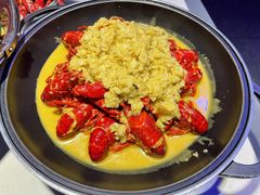 精品蒜香小龙虾-黄尚皇小龙虾-螃蟹-深夜食堂(皇后公园店)