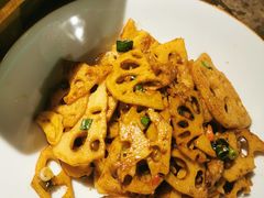 小炒藕片-绿茶餐厅(天津天河城店)