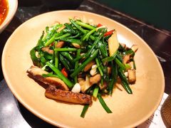韭菜炒豆干-廖川菜(太阳宫店)