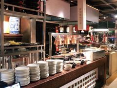 自助取餐区-怡咖啡海鲜自助餐厅(浦东香格里拉店)