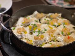 香茅草啫海鲈鱼-海派悦庭·海胆烧麦·新融合菜(凯德广场店)