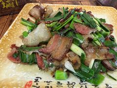 蒜苗老腊肉-青城甲(青城山店)