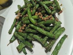 榄菜肉松四季豆-肥仔文澳门猪骨煲(南京西路店)