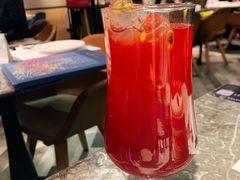 玫瑰茄百香果特饮-港丽餐厅