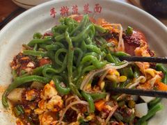 -手擀菠菜面(西康路店)