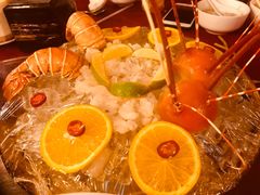 龙虾刺身-灯笼馆海鲜餐厅