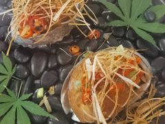葱香盐烧鲜鲍鱼-南景饭店(万家丽路店)