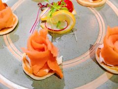 烟熏三文鱼小薄饼拼盘-La Creperie法餐厅(芮欧百货店)