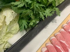 青菜拼筐-阳坊胜利涮羊肉(阳坊老店)