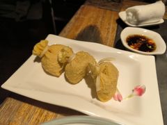 蟹籽金福袋-大匠工房古船木艺术餐厅·猪肚鸡专门店(长白仙岛店)