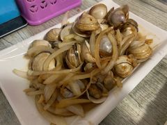 香辣炒花蛤-晓伟海鲜家常菜