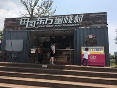-田园东方蜜桃村的田野营地