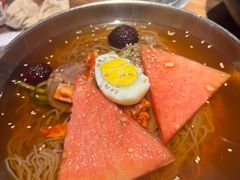 -明洞阿姨·韩式酱蟹烤肉·创意料理(三元桥店)