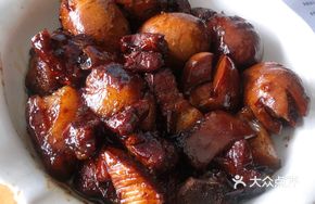 Braised Pork with Egg Custard