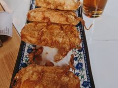 鸡蛋炸馒头片-大槐树烤肉馆