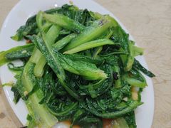 豆豉炒油麦菜-秋姐美食店(海陵岛保利店)