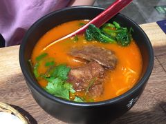 香草番茄汤.猪软骨面-和府捞面(方庄店)