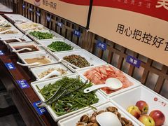 自助取餐区-一斗火锅·招财羊毛肚(北温泉九号店)