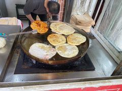 -安工大饼庞家肉饼
