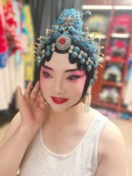 -胭脂猫京剧摄影