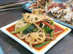 对面的素拼-清真·马峰烤肉(小学习北巷店)