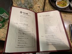 菜单-Ong Ga Nae Korean BBQ(Rowland Heights)
