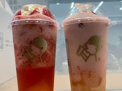 雪山莓莓桂花冻-喜茶(广州中山六路店)