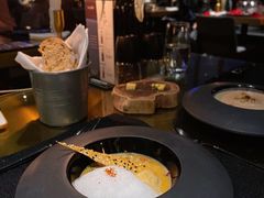 卡布奇诺蘑菇汤配牛肝菌-AZUL by FUEL蓝色·法式酒馆(琶醍店)