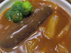 海参烧鹿筋-北京饭店谭家菜