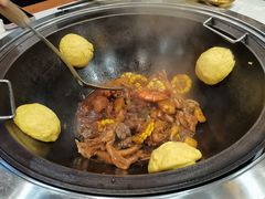 -冰城焰会大丰收铁锅炖(萝岗万达金街店)