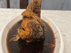 罾蹦鲤鱼-奥华餐厅·老张记(台基厂店)