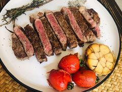 澳洲安格斯谷饲140西冷牛排-花十悦·鲜花咖啡餐厅(振业城一期店)
