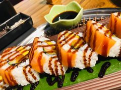 三文鱼丰春卷-黑牛の店·和牛烧肉(合生汇店)