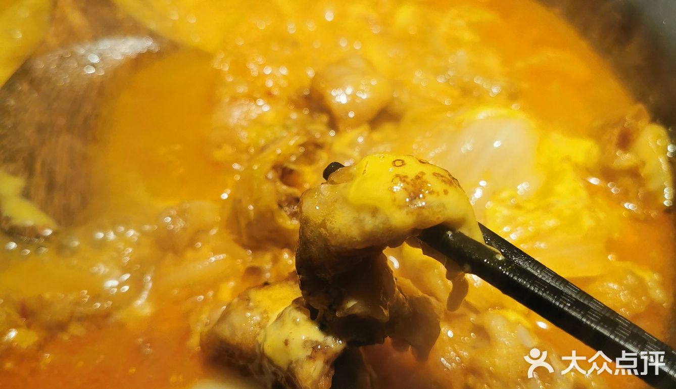 这里的芝士泡菜牛蛙～推荐