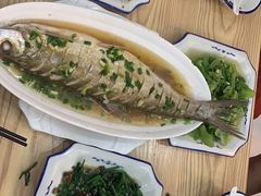螺丝肉炒韭菜-水韵·渔家臻品私房菜(中庙店)