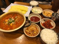 猪颈肉泡菜汤-金北顺大锅家(신사본점)