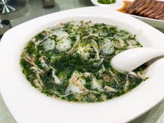 荠菜山药烩双菇-阿娘家·原生态农家菜(国顺东路店)