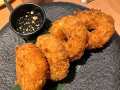 泰式手打虾饼配酸甜梅子酱-simply thai天泰(美罗城店)